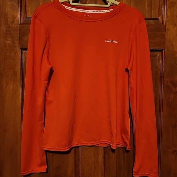 Calvin Klein SPF 40 + Protection swimwear top NWT Woman's Size L - Picture 2 of 14